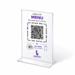 Dynamic QR & NFC Menu Stand