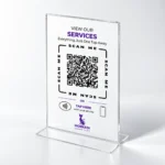 Multi-Link NFC & QR Countertop Display