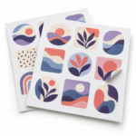 Stickers on sheets
